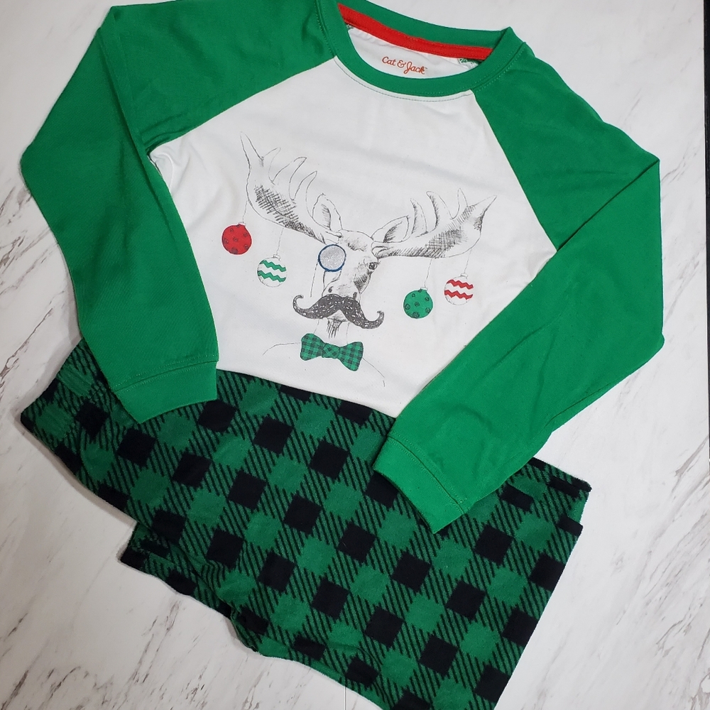 Cat & Jack holiday pajamas
